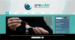 Desktop Screenshot of pro-ocular.de